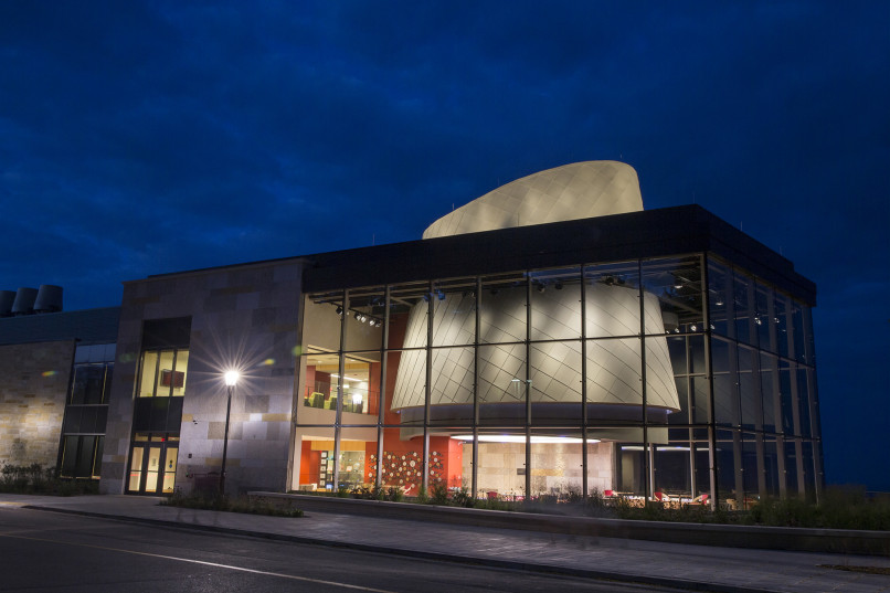 Science Center at Night