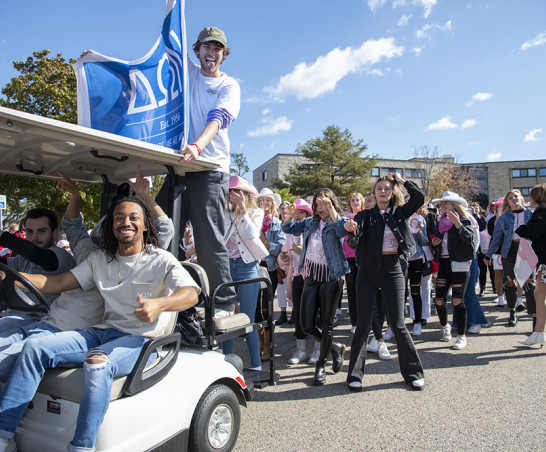Carthage is home to 13 sororities and fraternities.