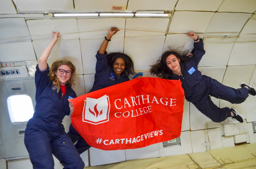 Carthage is known for its long relationship with NASA. Carthage students have been selected to do...