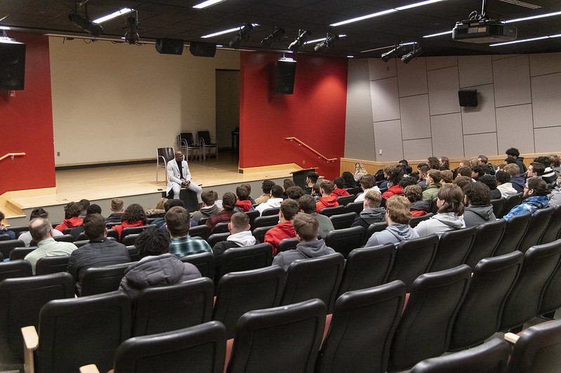 The Campbell Student Union Auditorium seats 200 and includes a multi-purpose stage that is equipped with sound, lighting, a projector, an...