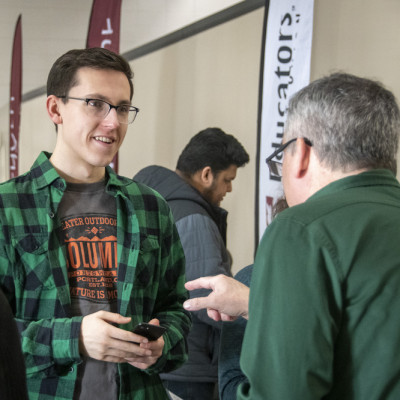 A photo from The Aspire Center's Reality Check Day, held in winter 2019.