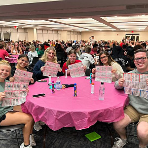 Carthage Activities Board hosts bingo events throughout the year for students to enjoy.