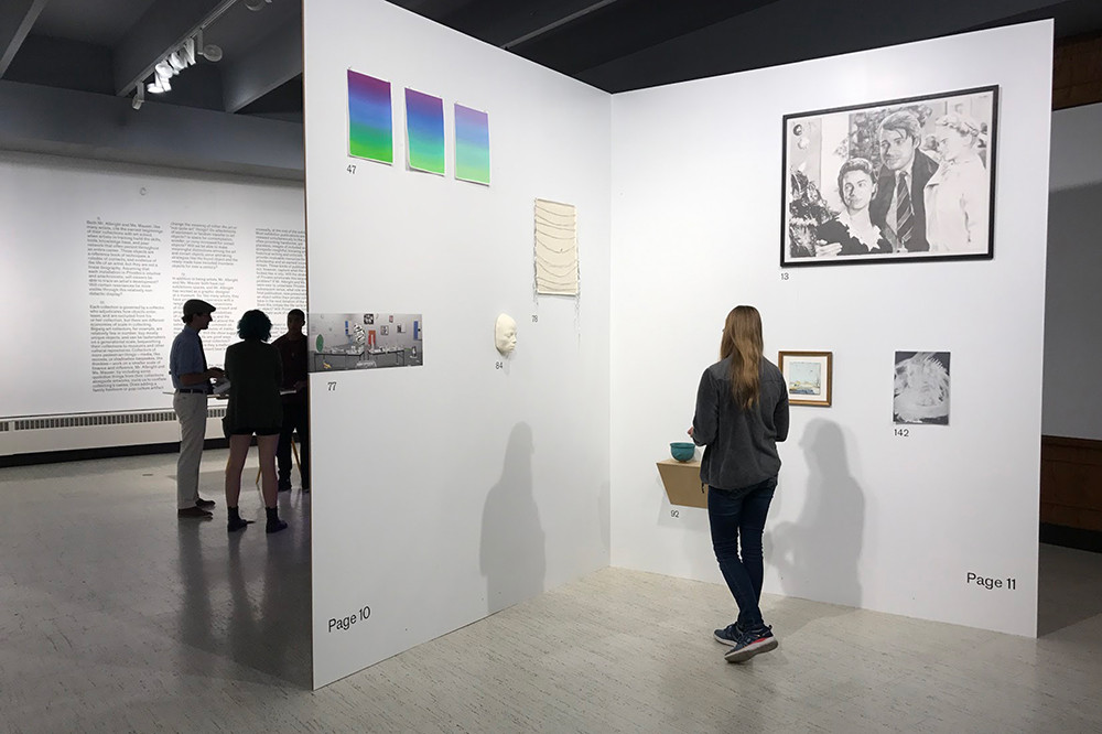 Art Gallery in the H. F. Johnson Gallery of Art in 2020.