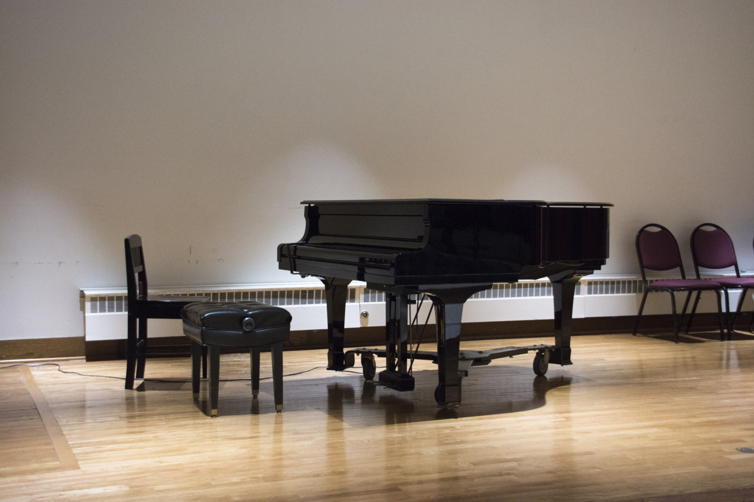 The H. F. Johnson Recital Hall.