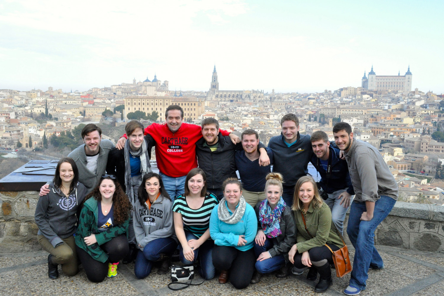 Carthage music students tour Europe during J-Term.