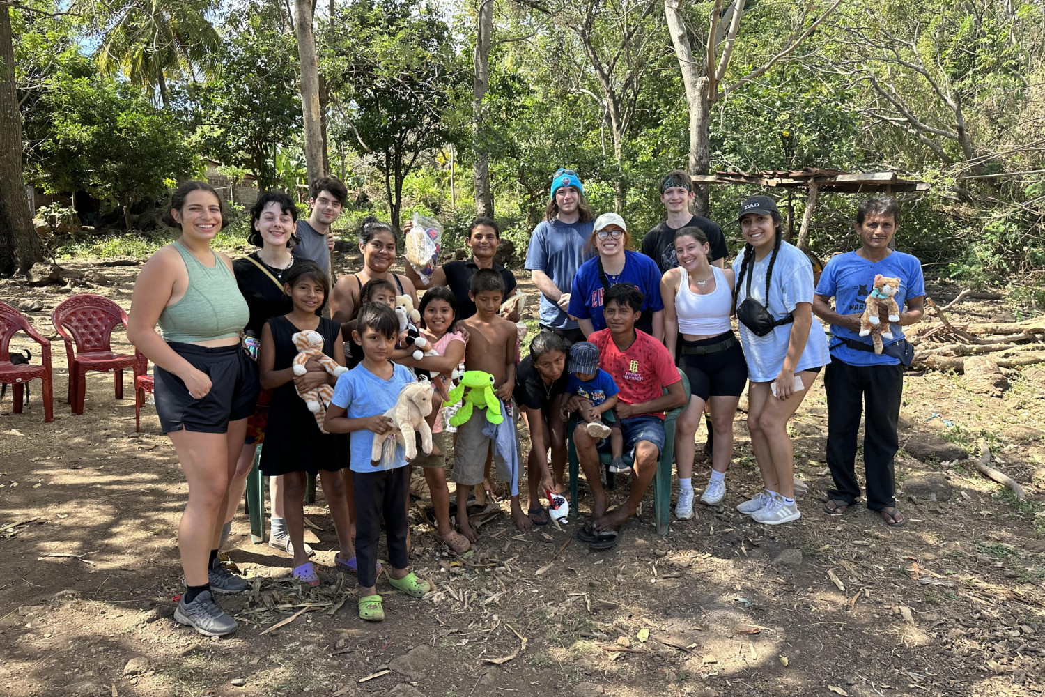 A group photo from Nicaragua.