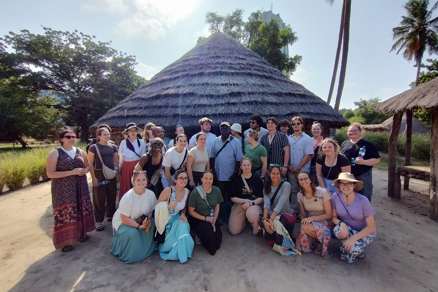 A group photo of students in Tanzania.