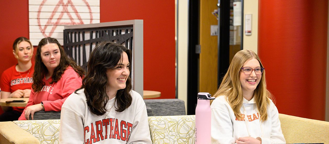 Students in The Aspire Center.