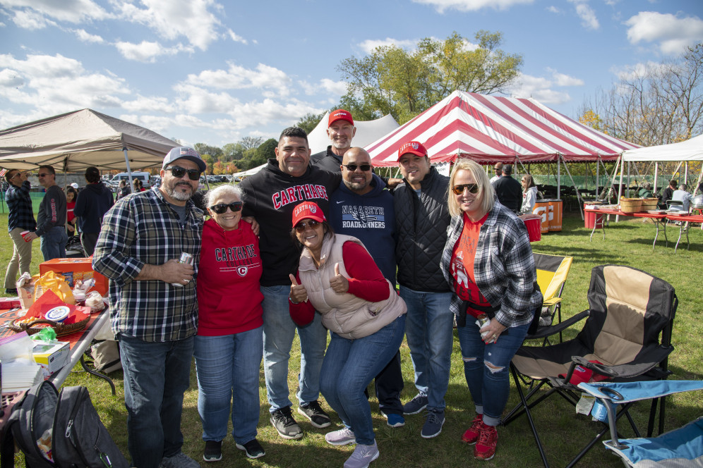 Homecoming 2021 005 Carthage celebrated Homecoming and Family Weekend with fun events including Casino Night, Alumni and Family Brunch, a Firebird football g...